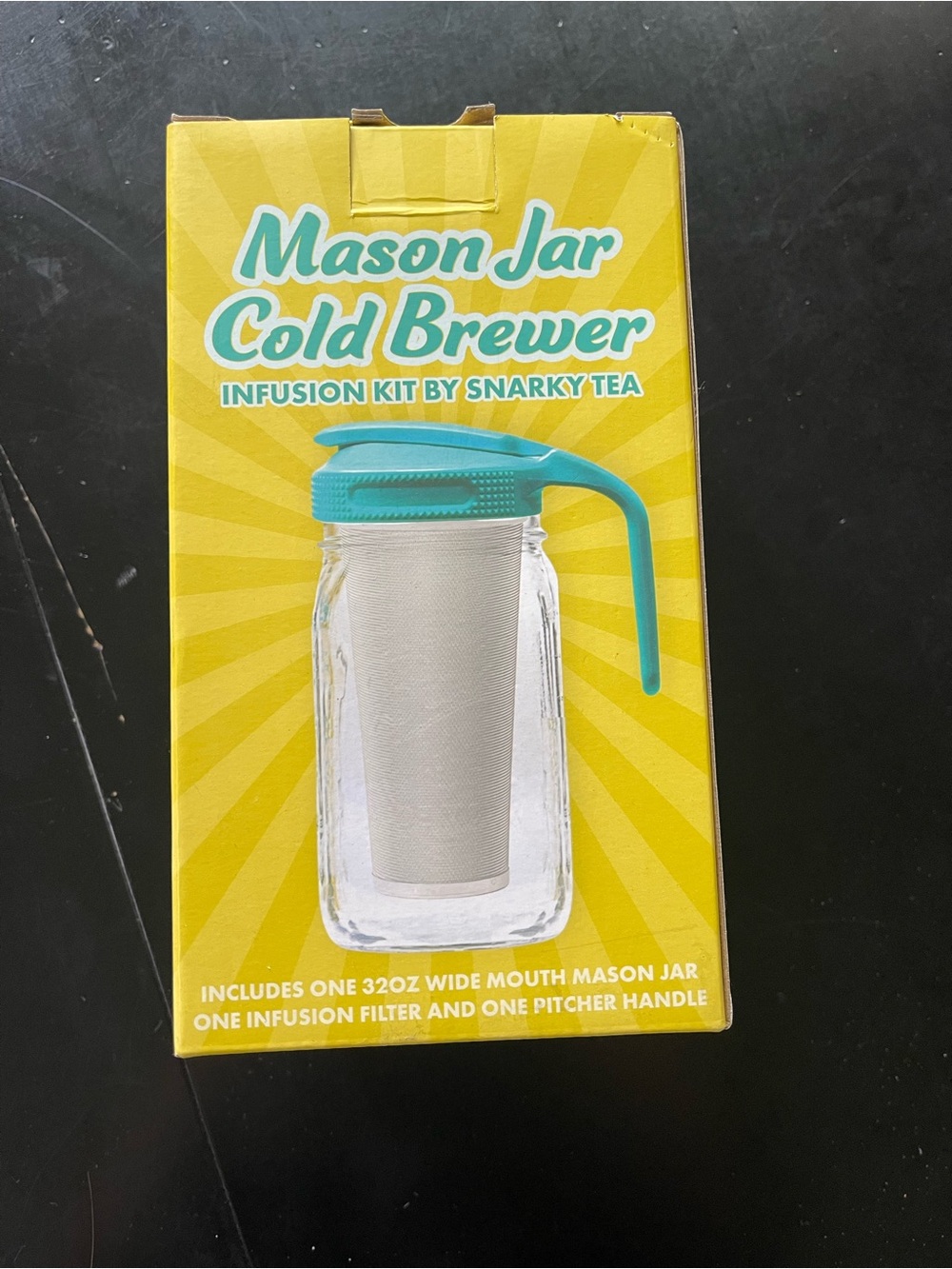 Snarky Tea Mason Jar Cold Brewing Kit